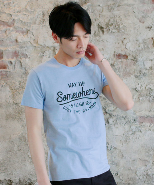 LIL VENDARS(リルヴェンダース)の「プリント Tシャツ 半袖 カットソー メッセージ/ボックスロゴ/ワンポイント/ポケット/サーフ/フォト/グラフィック(Tシャツ/カットソー・メンズ・A/B/C/D/E/F/G/H/I/J/K/L/M/N/O/P/Q/R/S/T/U/V・S/M/L/XL)」の5枚目の写真