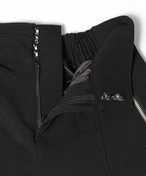 Heather（ヘザー）の「ダブルタックZIPショートパンツ　542301（その他パンツ・レディース・アイボリー/ブラック/グリーン・SMALL/MEDIUM）」の9枚目の写真