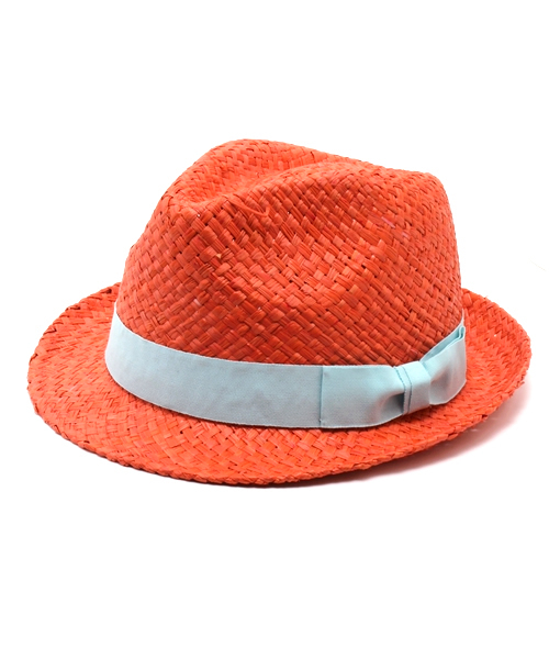 grace（グレース）の「【GRACE】TRILBY HAT RAFFIA2（ハット・レディース・ブラック/ナチュラル/オリーブ/ブルー/オレンジ・FREE）」の5枚目の写真