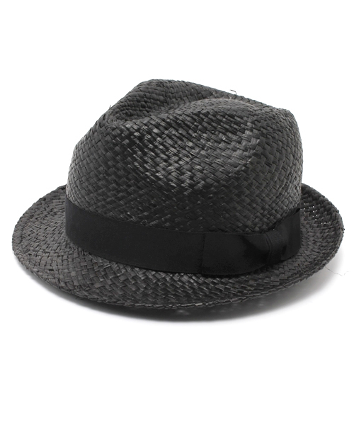 grace（グレース）の「【GRACE】TRILBY HAT RAFFIA2（ハット・レディース・ブラック/ナチュラル/オリーブ/ブルー/オレンジ・FREE）」の2枚目の写真