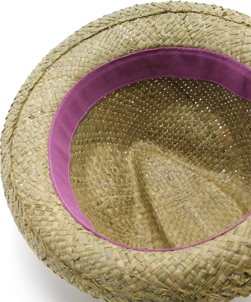 grace（グレース）の「【GRACE】TRILBY HAT RAFFIA2（ハット・レディース・ブラック/ナチュラル/オリーブ/ブルー/オレンジ・FREE）」の8枚目の写真