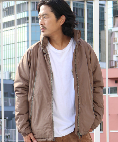 WILD THINGS(ワイルドシングス)の「WILDTHINGS / ワイルドシングス HAPPY JACKET(ダウンジャケット/コート)」|ベージュ