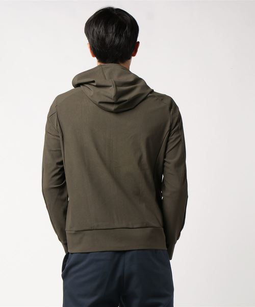 ATTACHMENT(アタッチメント)の「スーパーストレッチメリルハイテンションツイル ZIP UP パーカー(パーカー・メンズ・グリーン系その他/ブラック・1/2/3)」の4枚目の写真