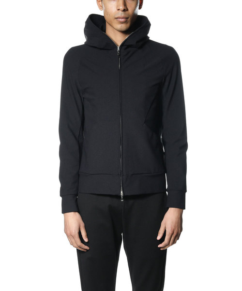 ATTACHMENT(アタッチメント)の「スーパーストレッチメリルハイテンションツイル ZIP UP パーカー(パーカー・メンズ・グリーン系その他/ブラック・1/2/3)」の13枚目の写真