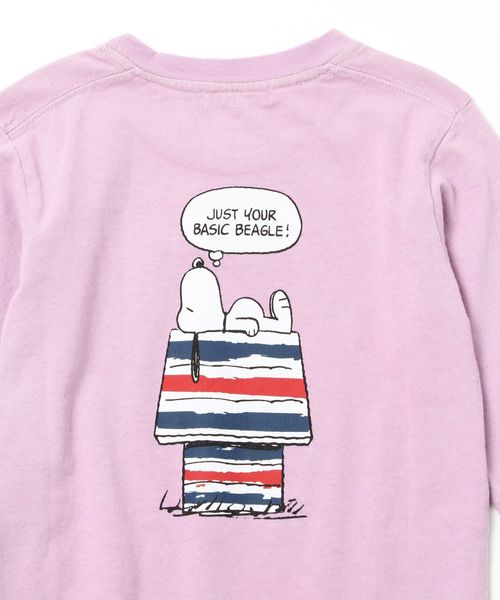 BAYFLOW（ベイフロー）の「【PEANUTS×BAYFLOW】アソートTee（KIDS)（Tシャツ/カットソー・キッズ・グレー/オフホワイト/ラベンダー・SMALL/MEDIUM/LARGE/X-LARGE/XX-LARGE）」の16枚目の写真