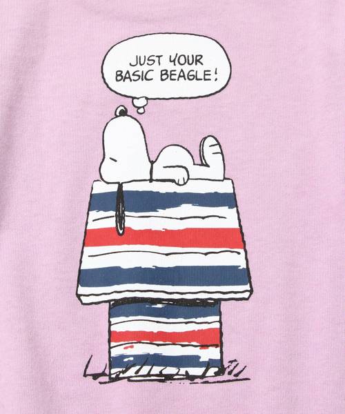 BAYFLOW（ベイフロー）の「【PEANUTS×BAYFLOW】アソートTee（KIDS)（Tシャツ/カットソー・キッズ・グレー/オフホワイト/ラベンダー・SMALL/MEDIUM/LARGE/X-LARGE/XX-LARGE）」の7枚目の写真