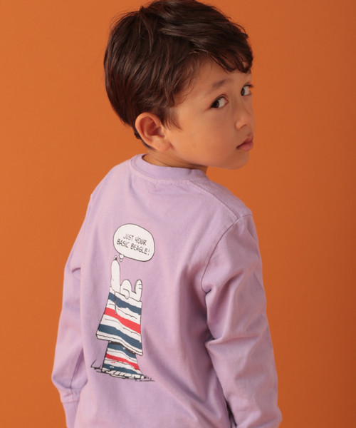 BAYFLOW（ベイフロー）の「【PEANUTS×BAYFLOW】アソートTee（KIDS)（Tシャツ/カットソー・キッズ・グレー/オフホワイト/ラベンダー・SMALL/MEDIUM/LARGE/X-LARGE/XX-LARGE）」の15枚目の写真