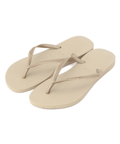UNITED ARROWS(ユナイテッドアローズ)の「<havaianas(ハワイアナス)>スリム ビーチサンダル(サンダル・レディース・グレー/ベージュ・37/38/35/36)」の12枚目の写真