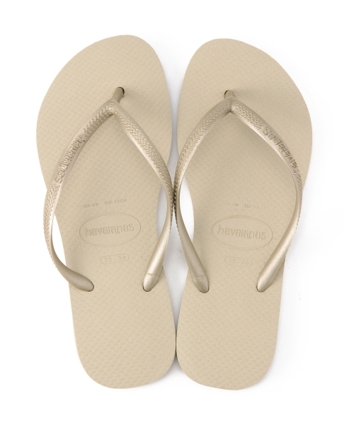 UNITED ARROWS(ユナイテッドアローズ)の「<havaianas(ハワイアナス)>スリム ビーチサンダル(サンダル・レディース・グレー/ベージュ・37/38/35/36)」の5枚目の写真