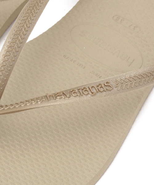 UNITED ARROWS(ユナイテッドアローズ)の「<havaianas(ハワイアナス)>スリム ビーチサンダル(サンダル・レディース・グレー/ベージュ・37/38/35/36)」の3枚目の写真