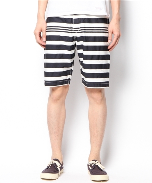 BEAMS（ビームス）の「○BEAMS / ボーダーショーツ（その他パンツ・メンズ・グリーン/ネイビー・SMALL/MEDIUM/LARGE/X-LARGE）」の14枚目の写真