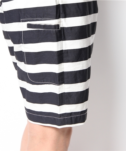 BEAMS（ビームス）の「○BEAMS / ボーダーショーツ（その他パンツ・メンズ・グリーン/ネイビー・SMALL/MEDIUM/LARGE/X-LARGE）」の8枚目の写真