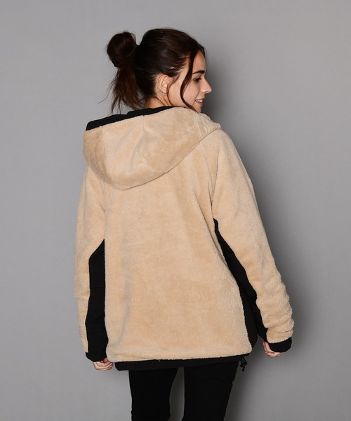 JACKROSE（ジャックローズ）の「裏マイクロボア リバーシブルナイロンフードジャケット（ブルゾン・メンズ・ブラック/ベージュ・M/L/XL）」の16枚目の写真