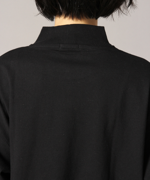 LOWRYS FARM（ローリーズファーム）の「ＵＳＡモックロンＴ　845202（Tシャツ/カットソー・レディース・ホワイト/ブラック/ベージュ・FREE）」の6枚目の写真