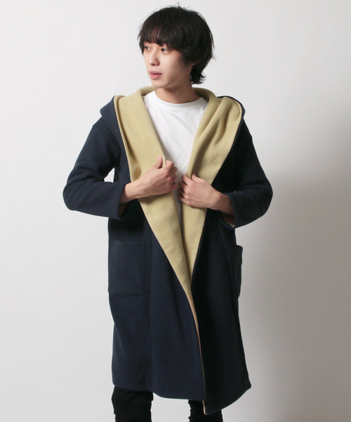 SHISKY(シスキー)の「ボンディングマイクロフリースコーディガン(その他アウター・メンズ・C/A/B/E/D/F・LL/L/M)」の5枚目の写真
