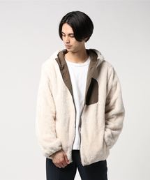 CORISCO ファー×ポリシレーリバーシブルパーカ(M1)