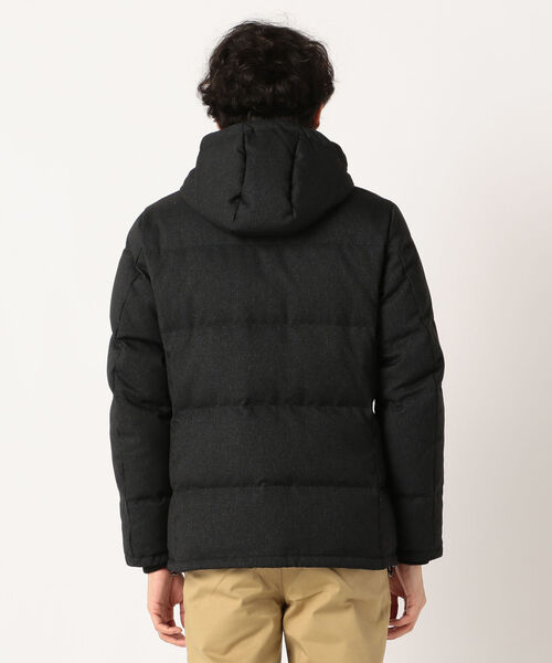 GLOSTER（グロスター）の「ALLIED FEATHER & DOWN ウールライク ダウンジャケット アライド ダウン（ダウンジャケット/コート・メンズ・チャコールグレー/ネイビー・S/M/L/XL）」の4枚目の写真