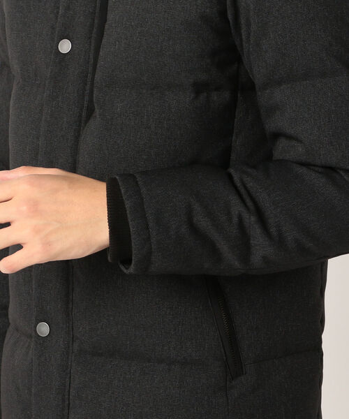 GLOSTER（グロスター）の「ALLIED FEATHER & DOWN ウールライク ダウンジャケット アライド ダウン（ダウンジャケット/コート・メンズ・チャコールグレー/ネイビー・S/M/L/XL）」の7枚目の写真