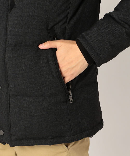 GLOSTER（グロスター）の「ALLIED FEATHER & DOWN ウールライク ダウンジャケット アライド ダウン（ダウンジャケット/コート・メンズ・チャコールグレー/ネイビー・S/M/L/XL）」の8枚目の写真