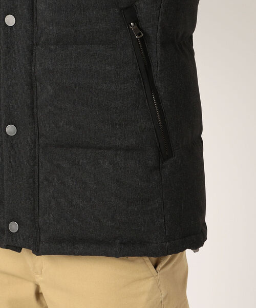 GLOSTER（グロスター）の「ALLIED FEATHER & DOWN ウールライク ダウンジャケット アライド ダウン（ダウンジャケット/コート・メンズ・チャコールグレー/ネイビー・S/M/L/XL）」の9枚目の写真