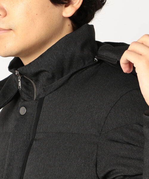 GLOSTER（グロスター）の「ALLIED FEATHER & DOWN ウールライク ダウンジャケット アライド ダウン（ダウンジャケット/コート・メンズ・チャコールグレー/ネイビー・S/M/L/XL）」の10枚目の写真