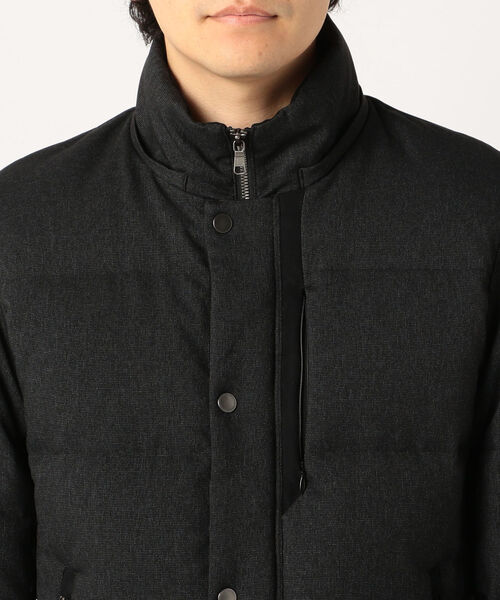 GLOSTER（グロスター）の「ALLIED FEATHER & DOWN ウールライク ダウンジャケット アライド ダウン（ダウンジャケット/コート・メンズ・チャコールグレー/ネイビー・S/M/L/XL）」の11枚目の写真