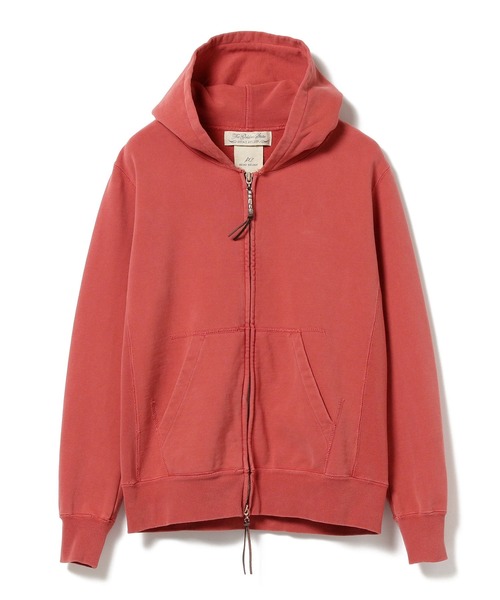 Ray BEAMS(レイビームス)の「REMI RELIEF / 裏毛 ジップ パーカー(パーカー・レディース・ブラック/レッド/イエロー/グレー・ONE SIZE)」の4枚目の写真