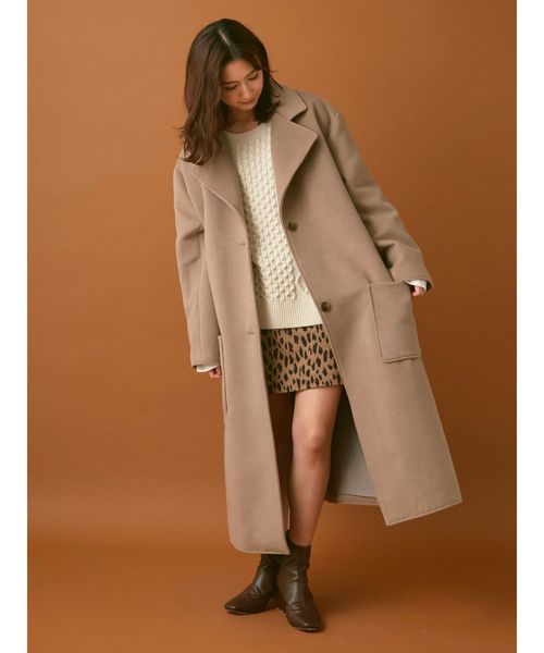 dazzlin（ダズリン）の「ビックシルエットチェスターコート  