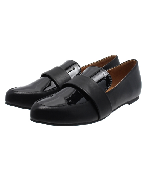 LOWRYS FARM(ローリーズファーム)の「AWエナメルローファー 551403(パンプス・レディース・オフホワイト/ブラック/レオパード・LARGE/MEDIUM)」の11枚目の写真