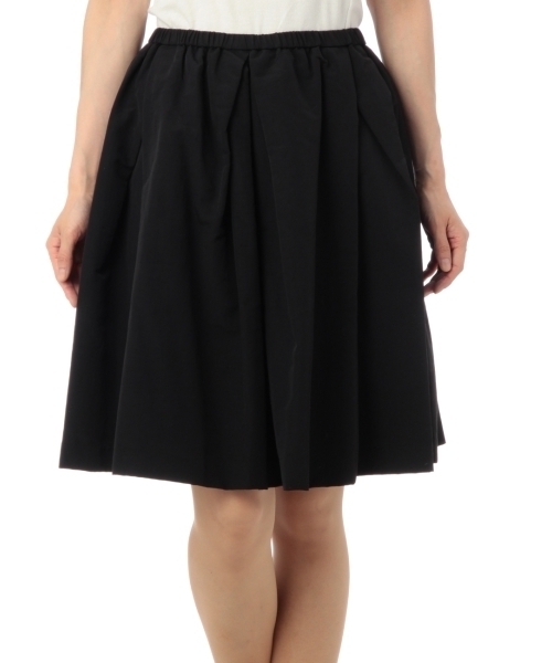 grove（グローブ）の「グログランタック入りスカート（スカート・レディース・ブラック/ベージュ/ピンク・03/01/02）」の2枚目の写真