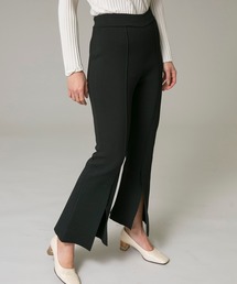 MAISON SPECIAL | ダブルフェイスセンタースリットフレアパンツ【MAISON SPECIAL/メゾンスペシャル】(その他パンツ)