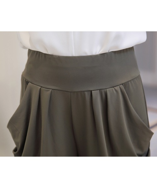 Coo+i（クーイ）の「サルエルパンツ（スウェットパンツ・レディース・ネイビー/ブラック/グレー/チャコールグレー/ブルー/ピンク/ピンク系その他/オレンジ/カーキ/キャメル・L/M/XL）」の11枚目の写真