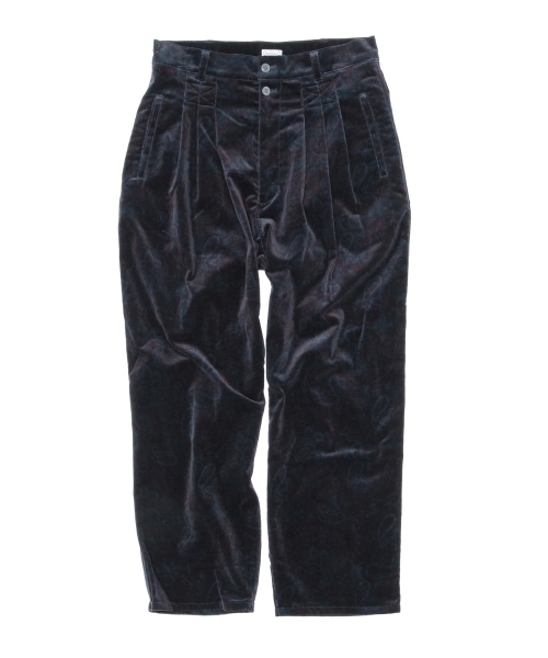 BEAMS BOY（ビームスボーイ）の「BEAMS BOY / 別珍 ペイズリー フレンチ3タックパンツ（その他パンツ・レディース・ベージュ/ネイビー・1/0）」の16枚目の写真