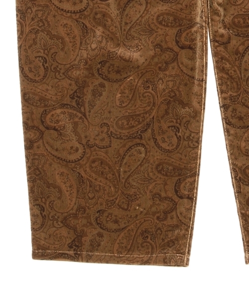 BEAMS BOY（ビームスボーイ）の「BEAMS BOY / 別珍 ペイズリー フレンチ3タックパンツ（その他パンツ・レディース・ベージュ/ネイビー・1/0）」の19枚目の写真