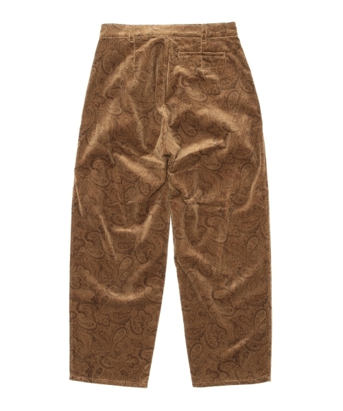 BEAMS BOY（ビームスボーイ）の「BEAMS BOY / 別珍 ペイズリー フレンチ3タックパンツ（その他パンツ・レディース・ベージュ/ネイビー・1/0）」の20枚目の写真
