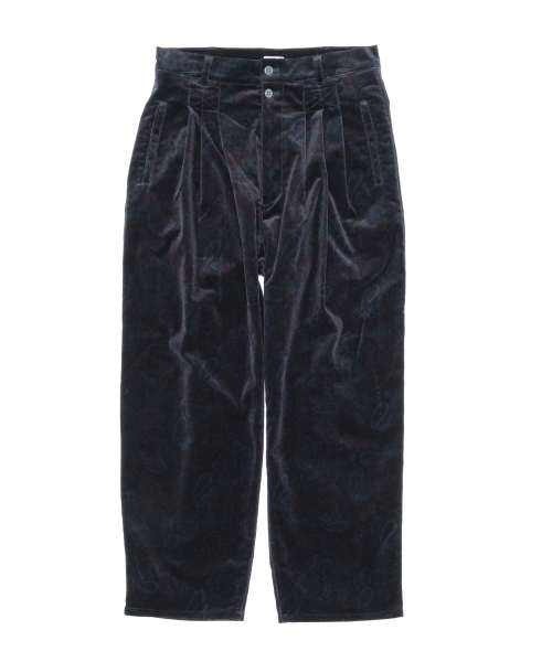 BEAMS BOY（ビームスボーイ）の「BEAMS BOY / 別珍 ペイズリー フレンチ3タックパンツ（その他パンツ・レディース・ベージュ/ネイビー・1/0）」の11枚目の写真