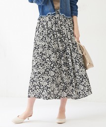 natural couture | お上品タックギャザースカート(スカート)