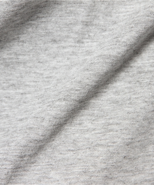 Lui's(ルイス)の「Lui’sサイドスリットロングTシャツ(ロングタイプ)(Tシャツ/カットソー・メンズ・ブラック/オフホワイト/グレー・SMALL/MEDIUM)」の4枚目の写真