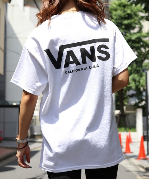 VANS（バンズ）の「VANS/ヴァンズ Graffiti S/S T-shirts（Tシャツ/カットソー・メンズ・ホワイト/ホワイト系その他・M/L/XL）」の18枚目の写真