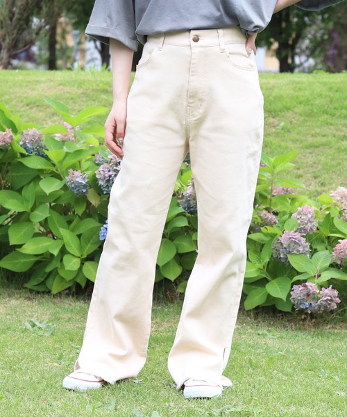 PairPair（ペアペア）の「バックレースアップフレアパンツ（その他パンツ・レディース・オレンジ/アイボリー・SMALL/MEDIUM）」の12枚目の写真