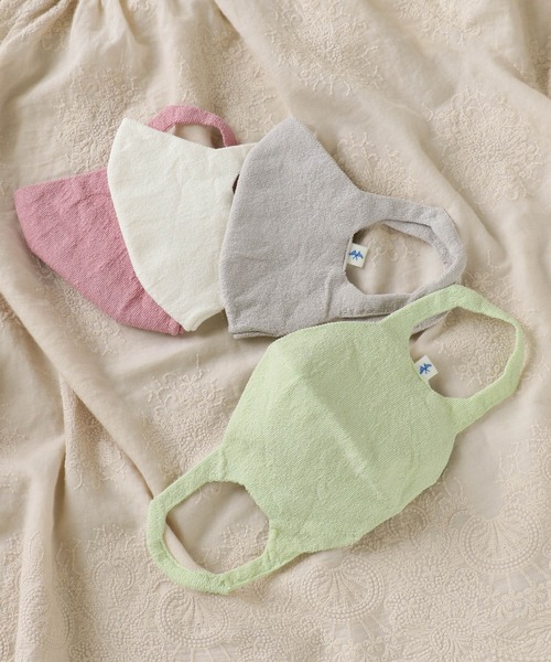 PUAL CE CIN(ピュアルセシン)の「JAPAN MADE シームレス和紙マスク(マスク・レディース・グレー/オフホワイト/ミント/ピンク系その他・FREE)」の15枚目の写真