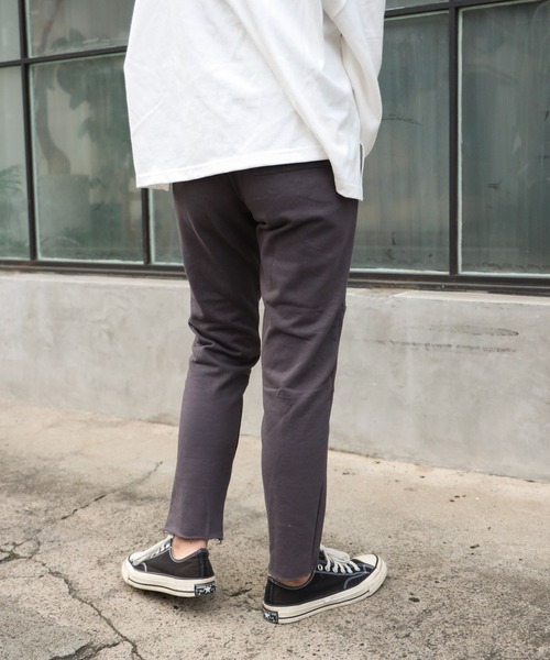 Auntie Rosa Holiday（アンティローザホリデー）の「【Holiday】スウェットテーパードジョガーパンツ（スウェットパンツ・レディース・チャコールグレー/モカ/ナチュラル・FREE）」の20枚目の写真