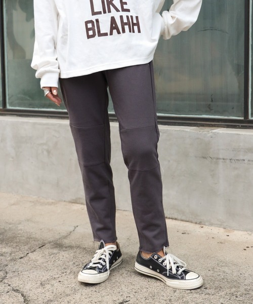 Auntie Rosa Holiday（アンティローザホリデー）の「【Holiday】スウェットテーパードジョガーパンツ（スウェットパンツ・レディース・チャコールグレー/モカ/ナチュラル・FREE）」の4枚目の写真