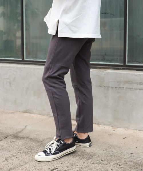 Auntie Rosa Holiday（アンティローザホリデー）の「【Holiday】スウェットテーパードジョガーパンツ（スウェットパンツ・レディース・チャコールグレー/モカ/ナチュラル・FREE）」の8枚目の写真