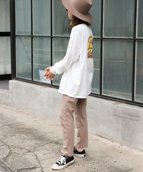 Auntie Rosa Holiday（アンティローザホリデー）の「【Holiday】スウェットテーパードジョガーパンツ（スウェットパンツ・レディース・チャコールグレー/モカ/ナチュラル・FREE）」の17枚目の写真