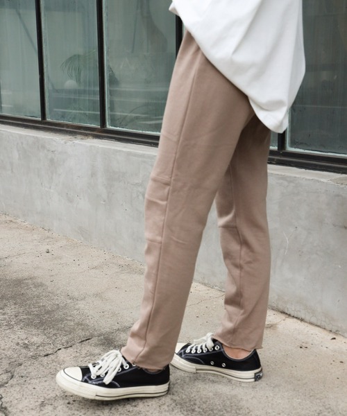 Auntie Rosa Holiday（アンティローザホリデー）の「【Holiday】スウェットテーパードジョガーパンツ（スウェットパンツ・レディース・チャコールグレー/モカ/ナチュラル・FREE）」の9枚目の写真