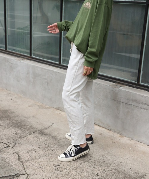 Auntie Rosa Holiday（アンティローザホリデー）の「【Holiday】スウェットテーパードジョガーパンツ（スウェットパンツ・レディース・チャコールグレー/モカ/ナチュラル・FREE）」の18枚目の写真