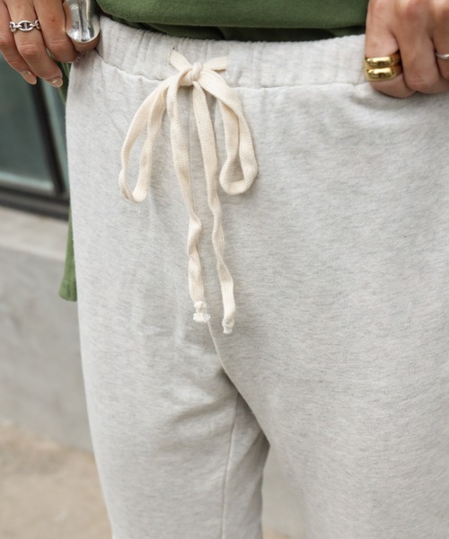 Auntie Rosa Holiday（アンティローザホリデー）の「【Holiday】スウェットテーパードジョガーパンツ（スウェットパンツ・レディース・チャコールグレー/モカ/ナチュラル・FREE）」の19枚目の写真