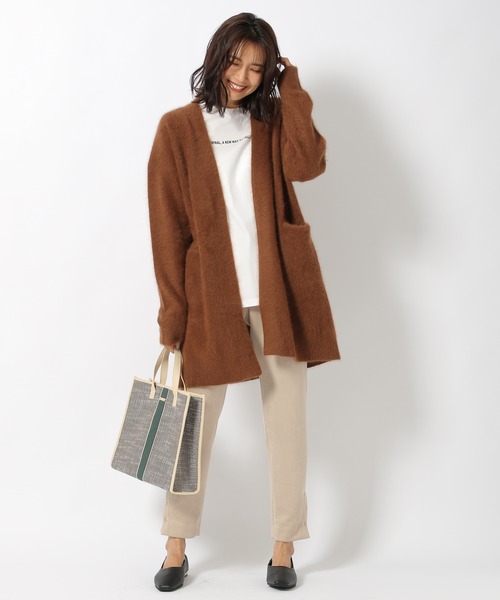 BARNYARDSTORM - 【otonaMUSE11月号掲載佐田真由美着用ガーター編みリラックスニット新品 BARNYARDSTORM - 【otonaMUSE11月号掲載佐田真由美着用ガーター