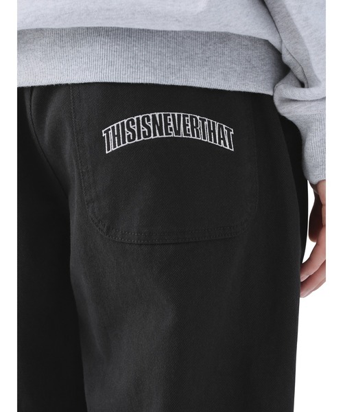 thisisneverthat（ディスイズネバーザット）の「BIG PANT（その他パンツ・メンズ・ブラック・S/M/L）」の3枚目の写真
